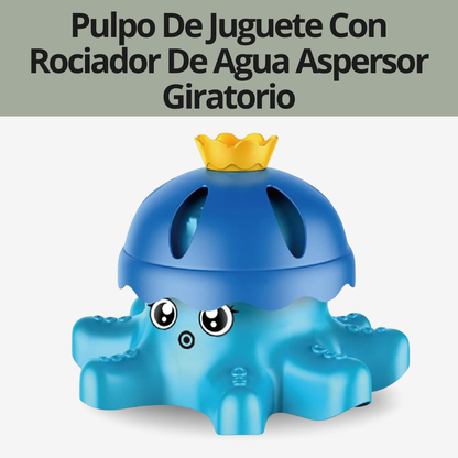 Pulpo Splash Crown Rociador De Agua con Aspersor Giratorio